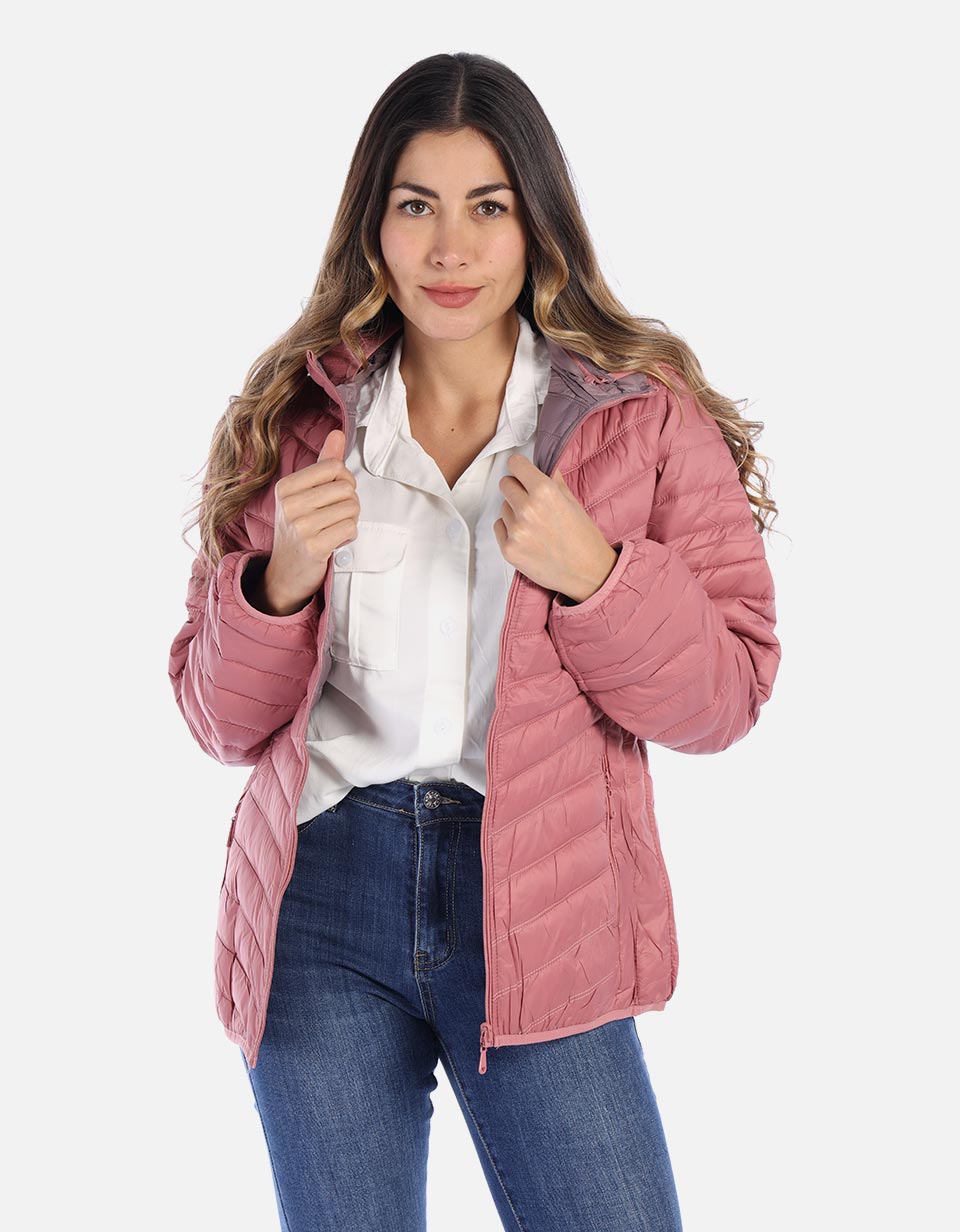 Chaqueta para mujer abullonada