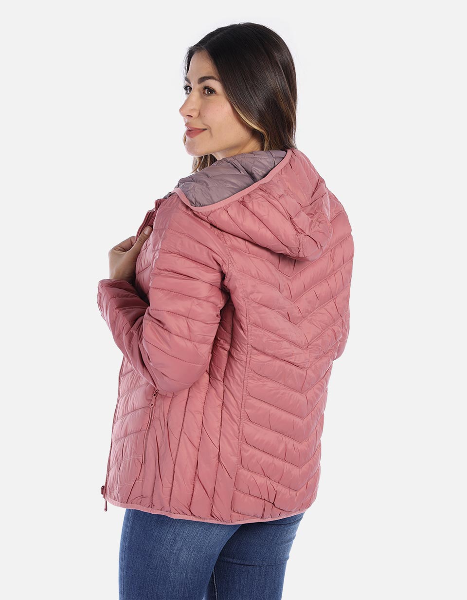 Chaqueta para mujer abullonada