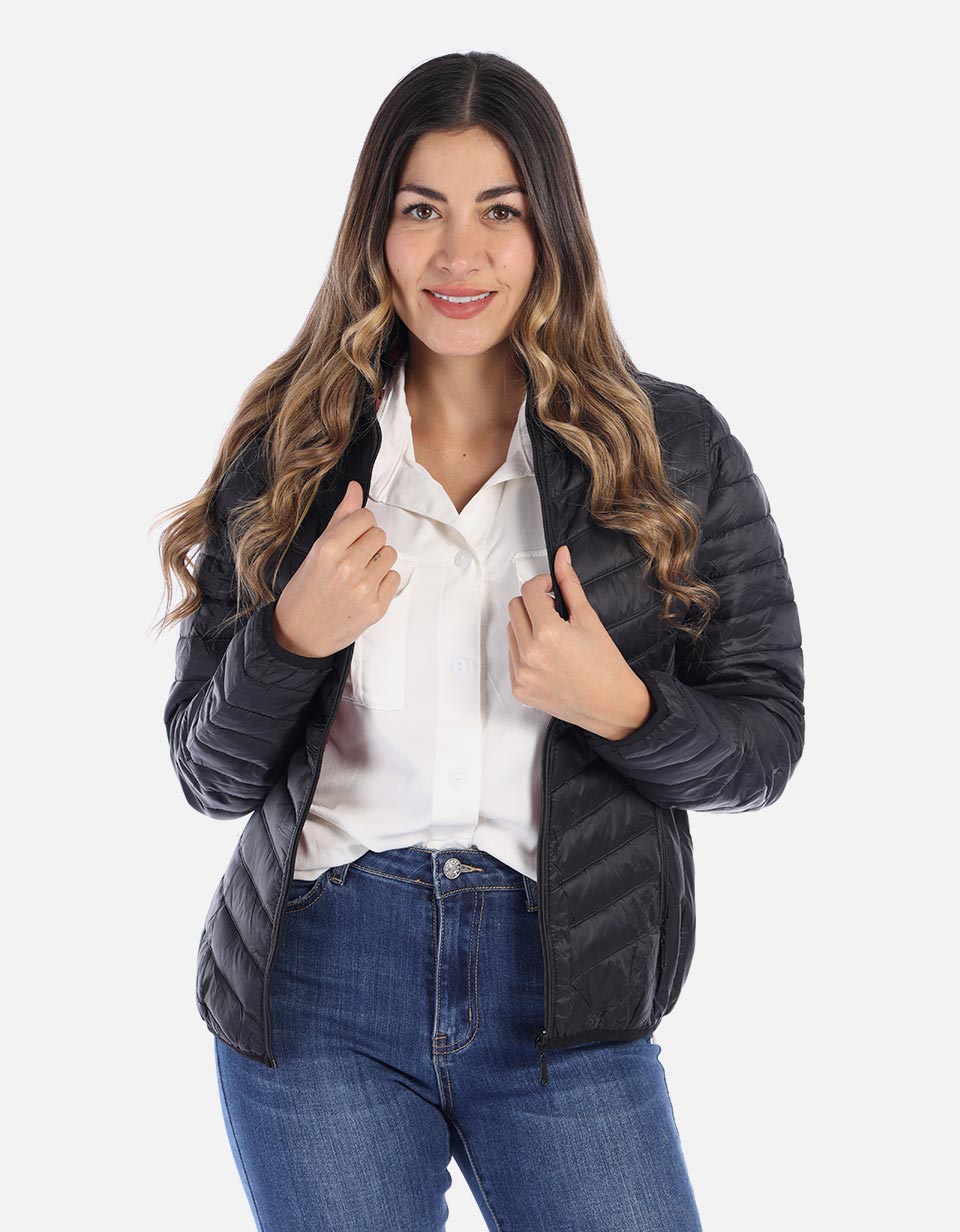 Chaqueta para mujer abullonada