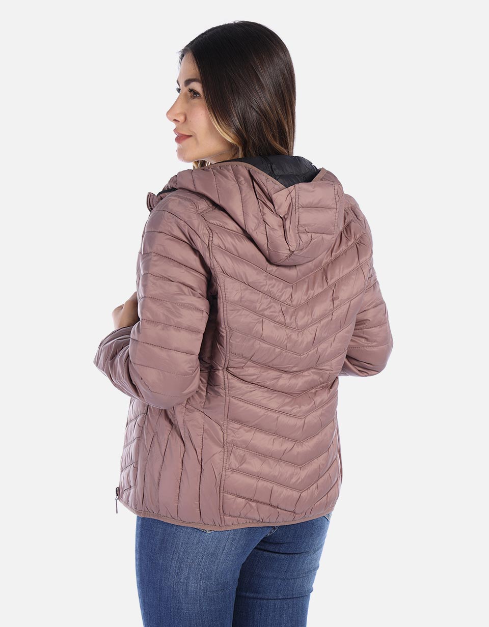 Chaqueta para mujer abullonada