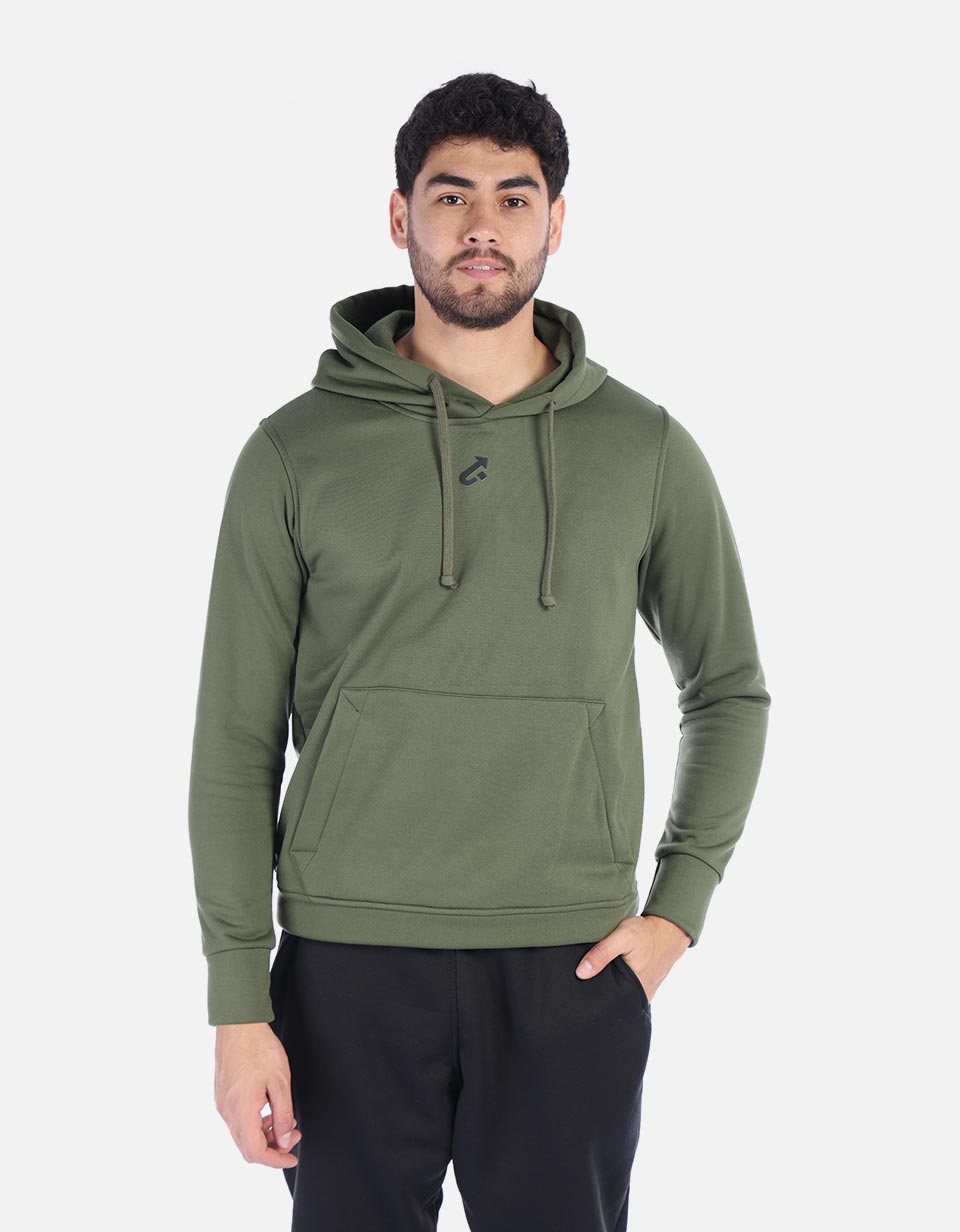 Hoodie para Hombre unicolor con capota