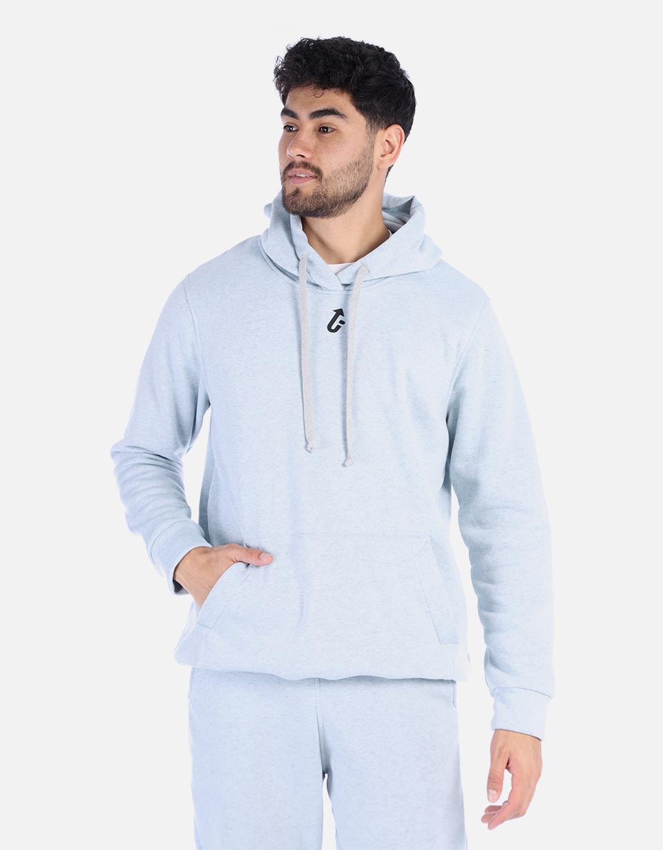 Hoodie para Hombre unicolor con capota