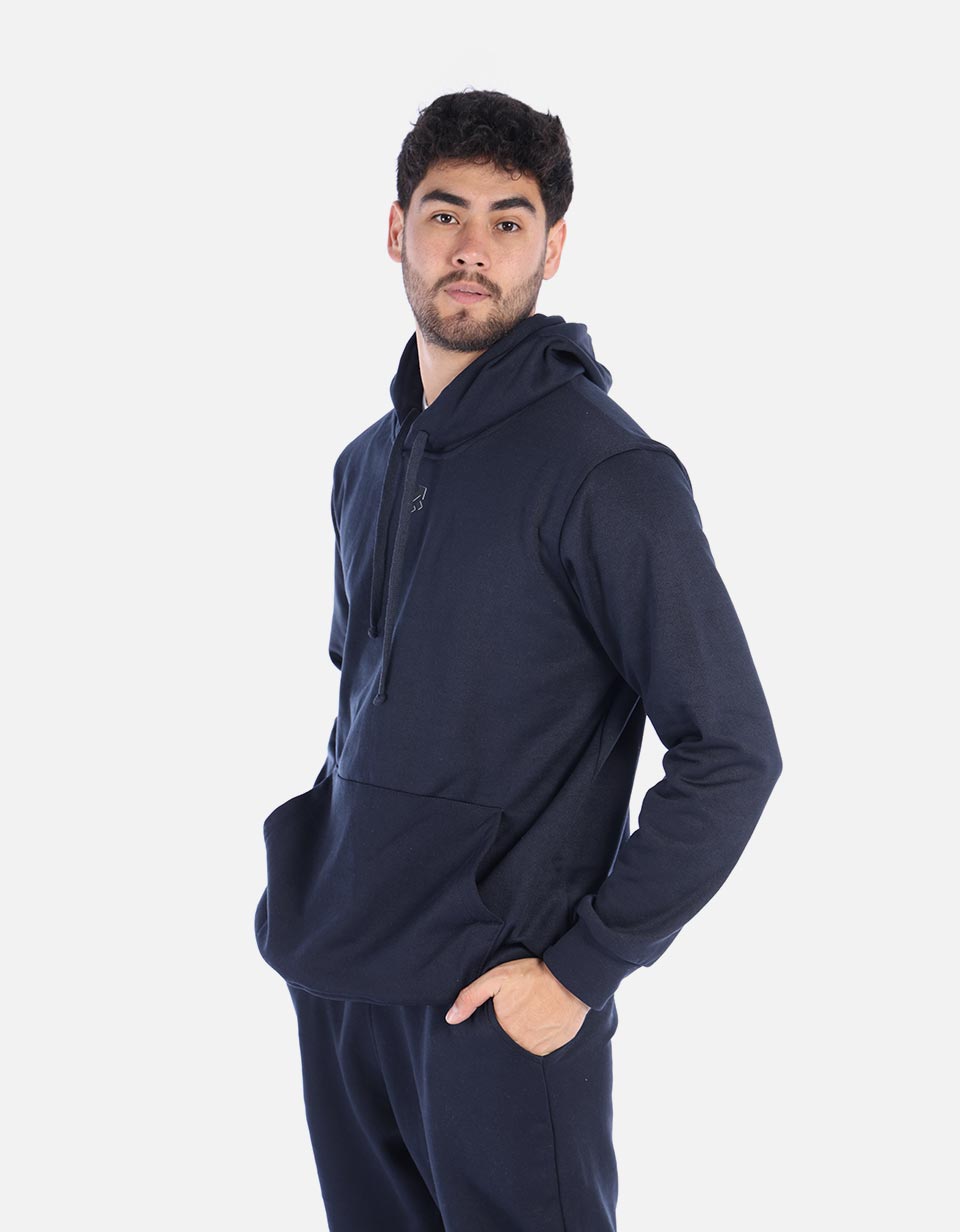 Hoodie para Hombre unicolor con capota