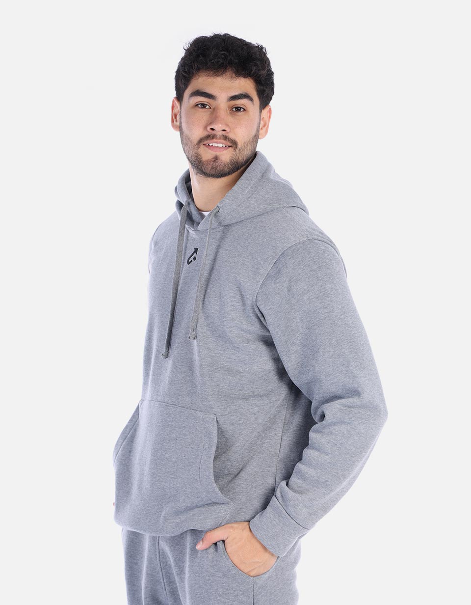 Hoodie para Hombre unicolor con capota