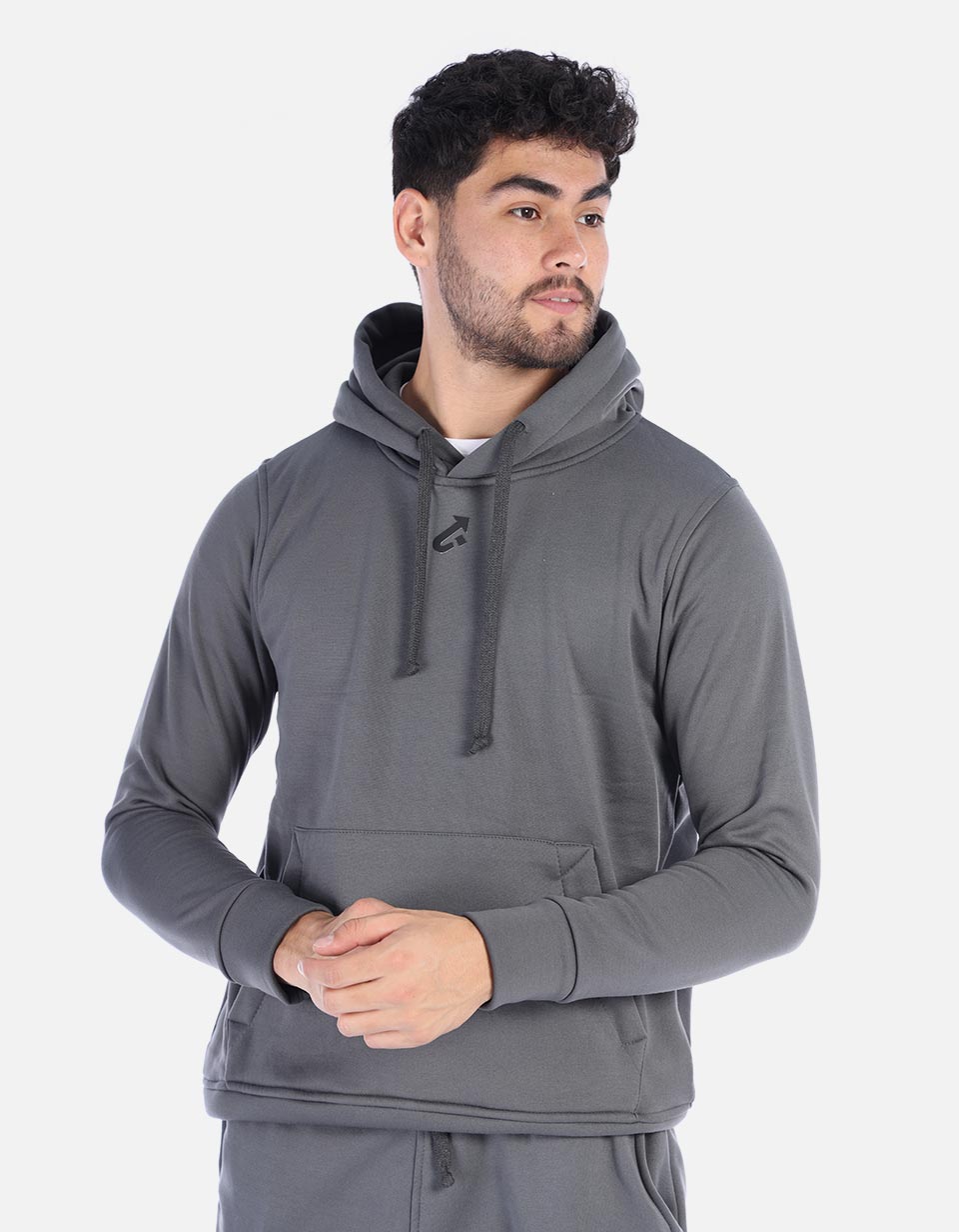 Hoodie para Hombre unicolor con capota