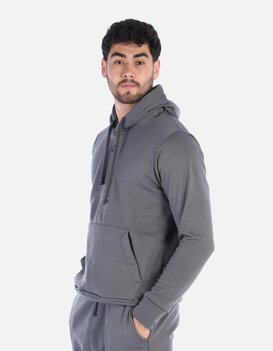 Hoodie para Hombre unicolor con capota