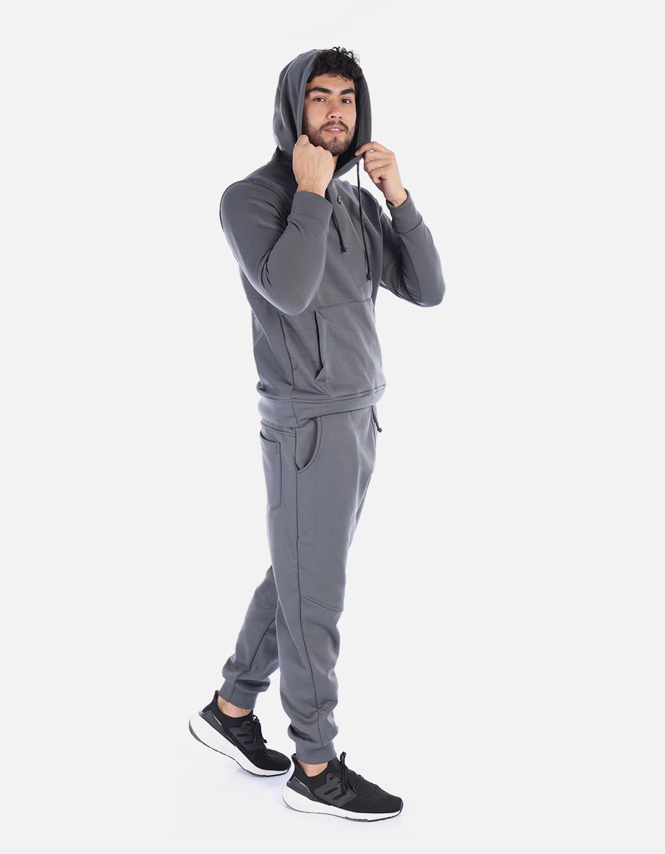 Hoodie para Hombre unicolor con capota