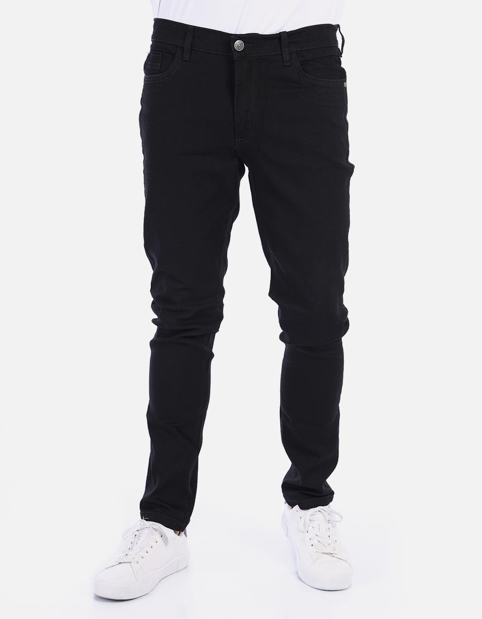 Pantalón negro para Hombre regular fit