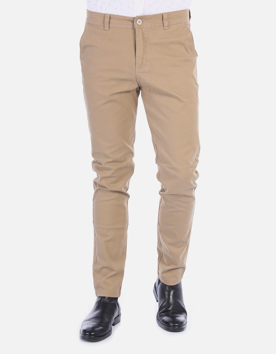 Pantalón para Hombre slim fit Unicolor