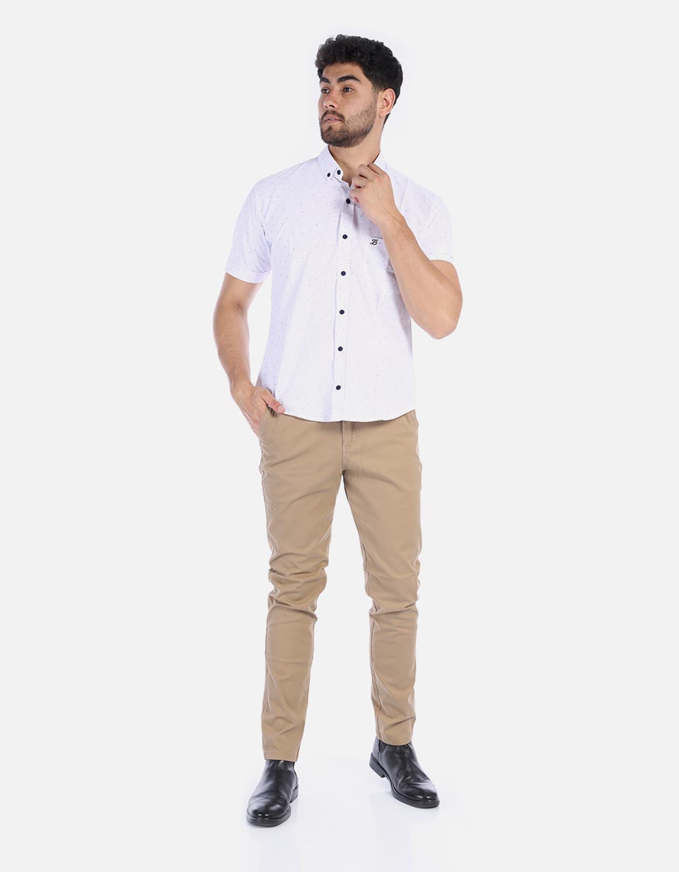 Pantalón para Hombre slim fit Unicolor