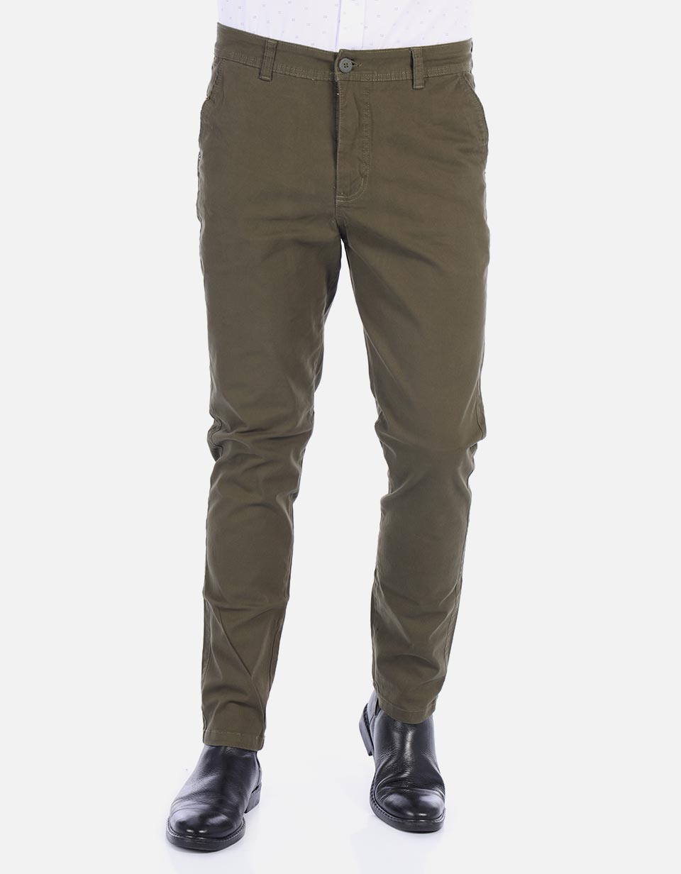 Pantalón para Hombre slim fit Unicolor