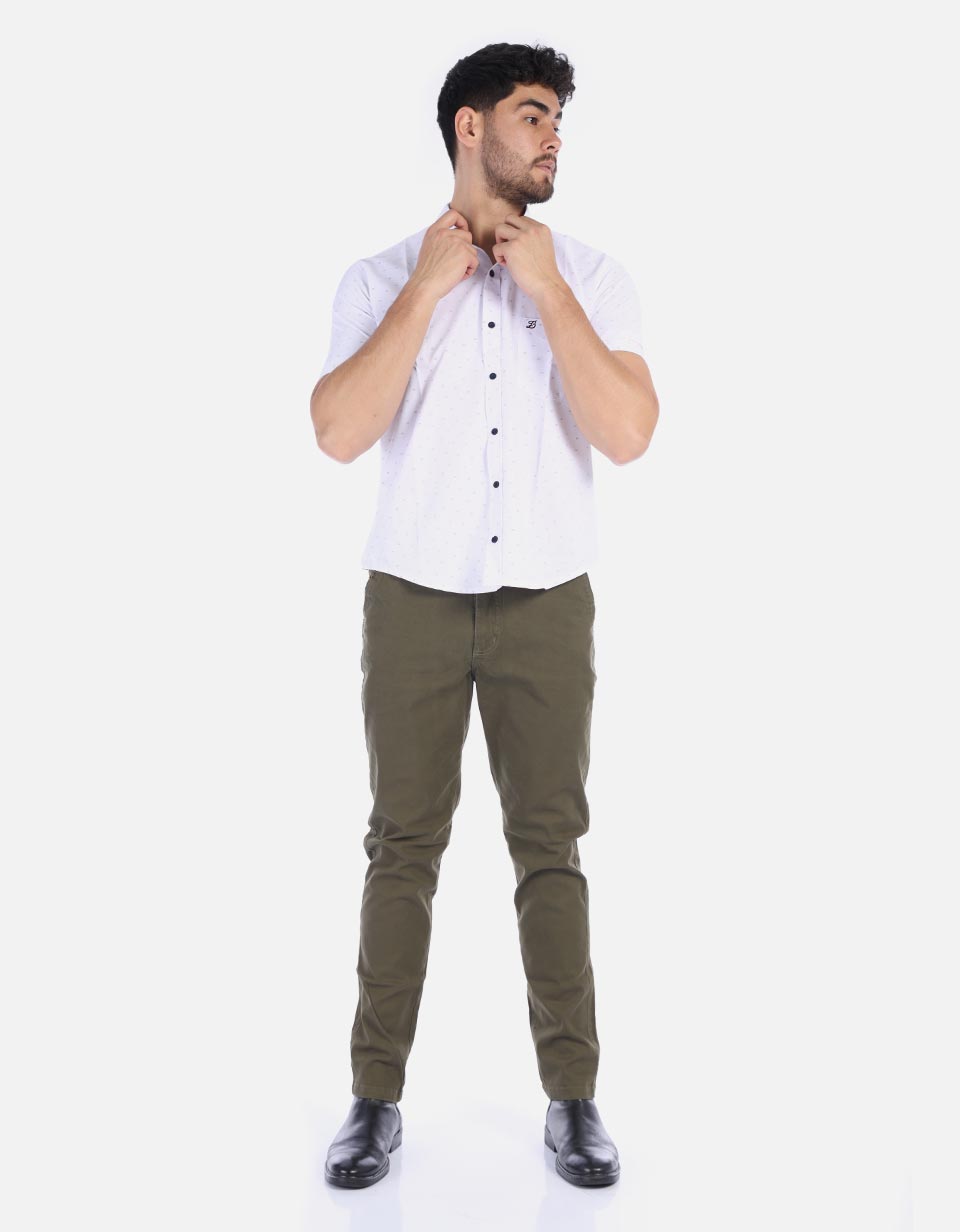 Pantalón para Hombre slim fit Unicolor