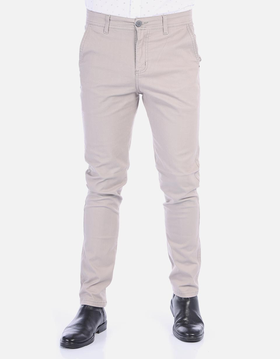 Pantalón para Hombre slim fit Unicolor