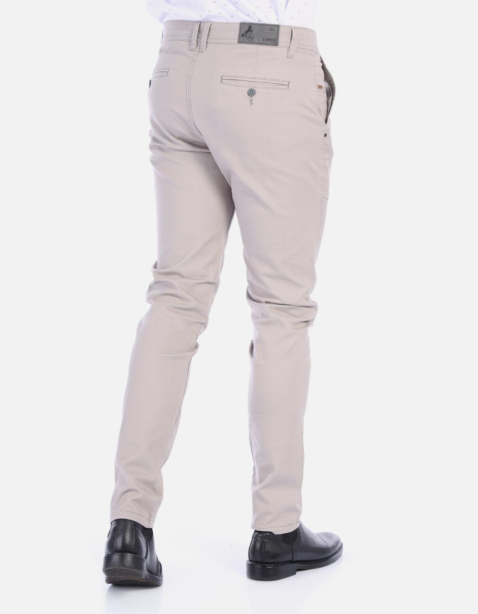 Pantalón para Hombre slim fit Unicolor