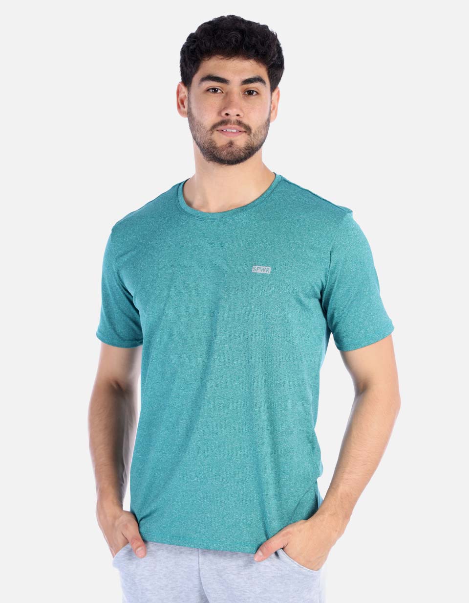 Camiseta deportiva licrada para hombre