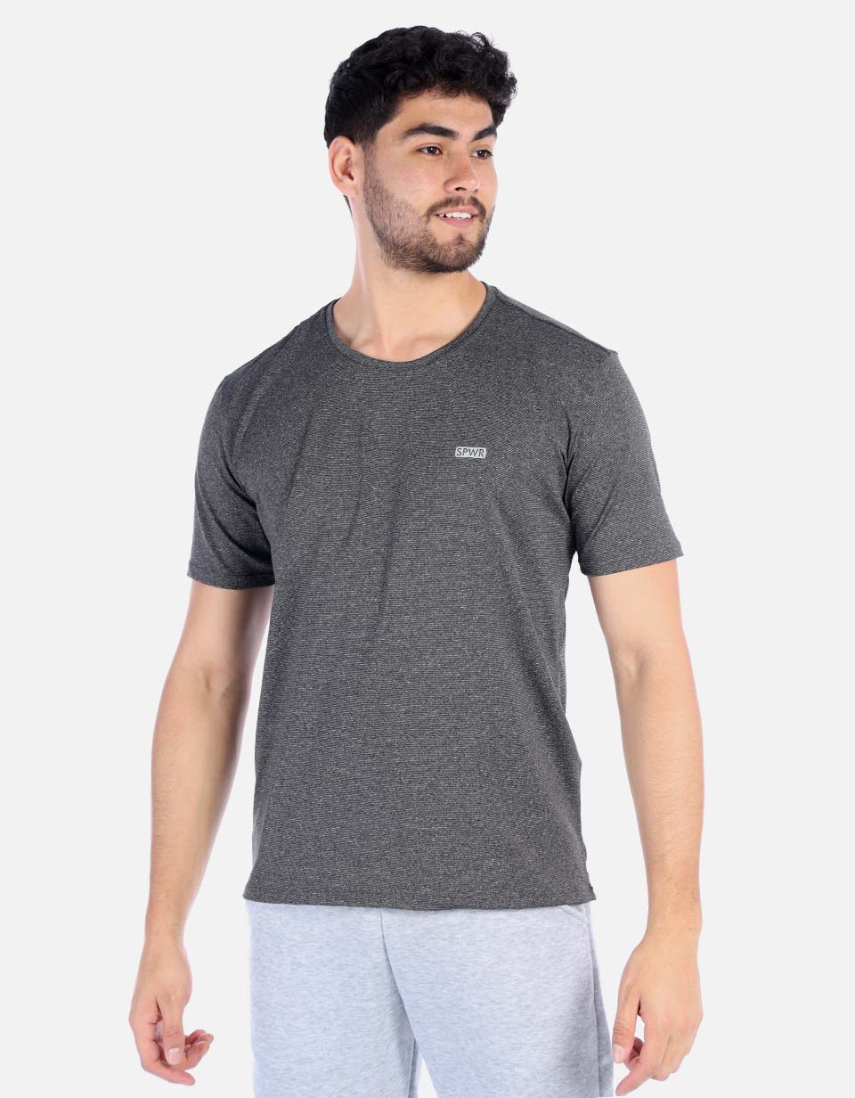 Camiseta deportiva licrada para hombre