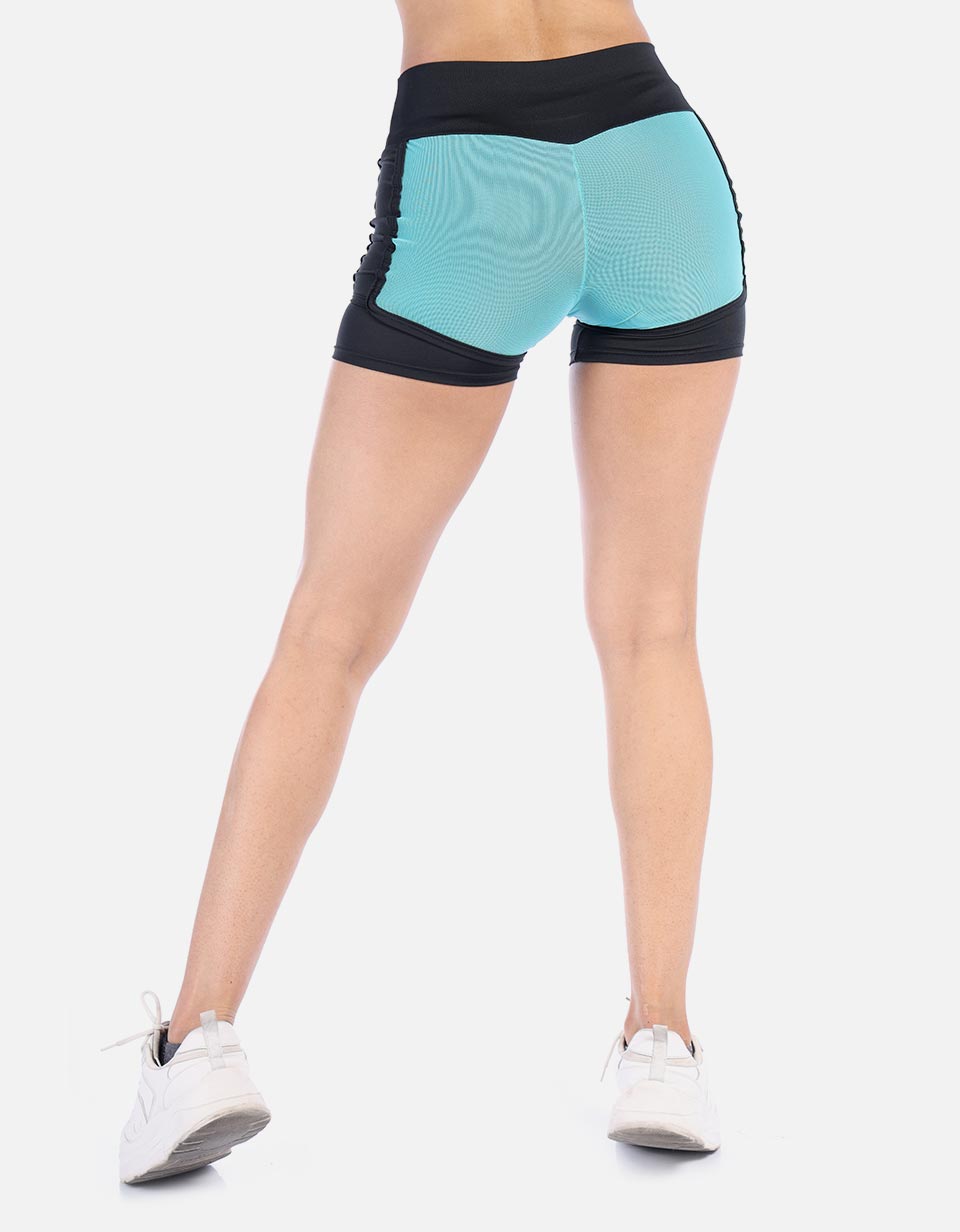 Short deportivo con pretina alta