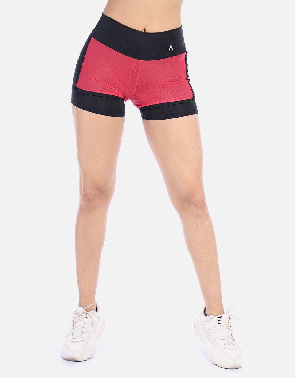 Short deportivo con pretina alta