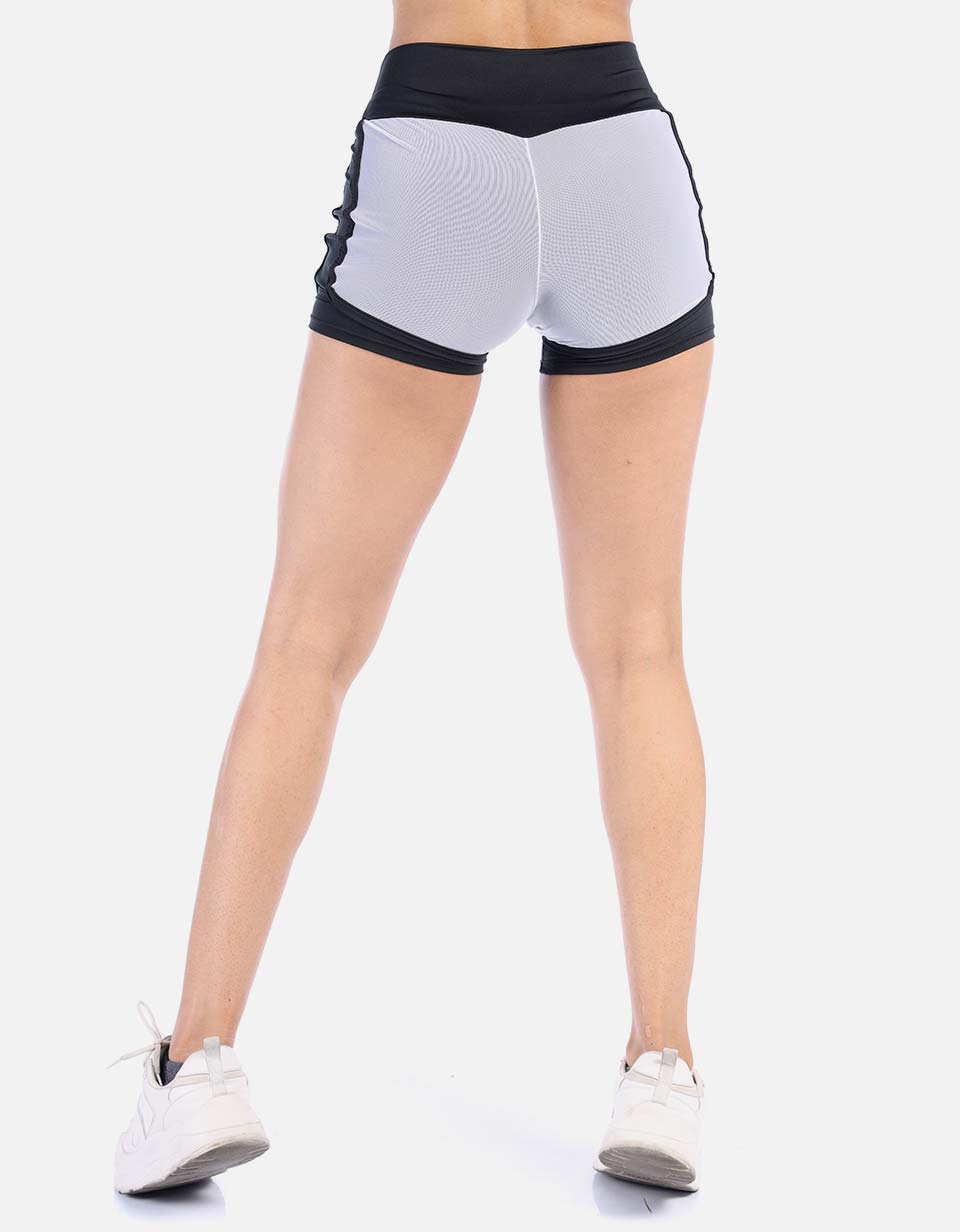 Short deportivo con pretina alta