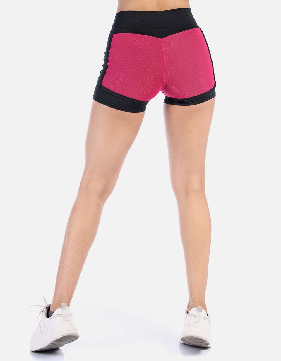 Short deportivo con pretina alta