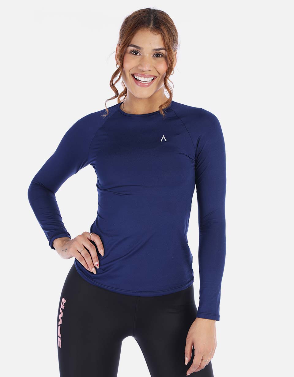 Camiseta manga larga deportiva para Mujer