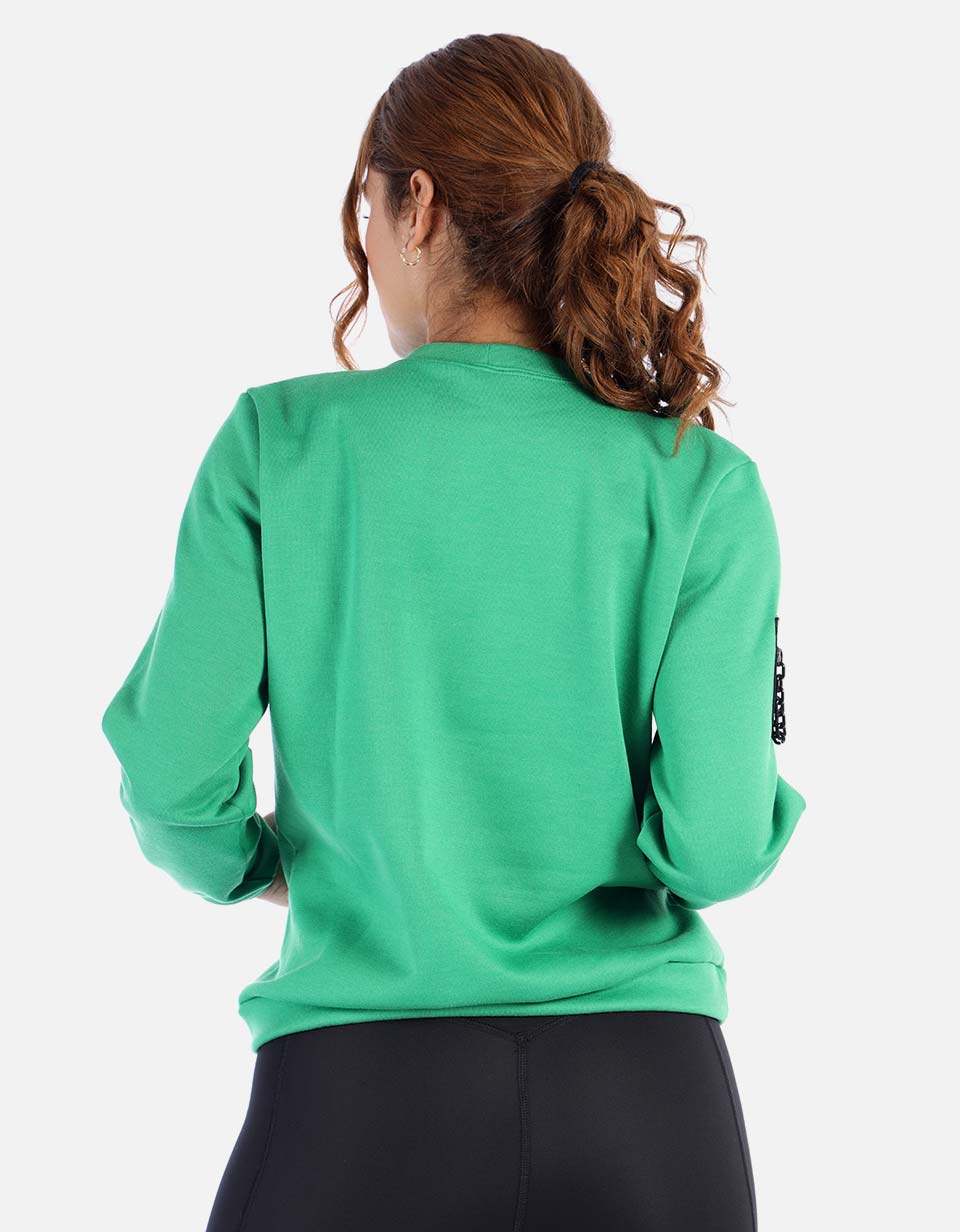 buzo deportivo unicolor para mujer