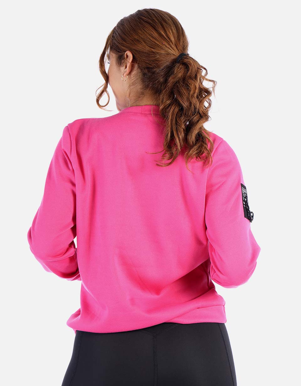 buzo deportivo unicolor para mujer