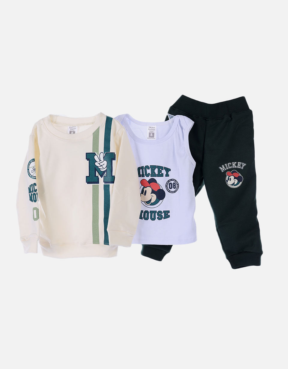 Conjunto sudadera de bebé niño