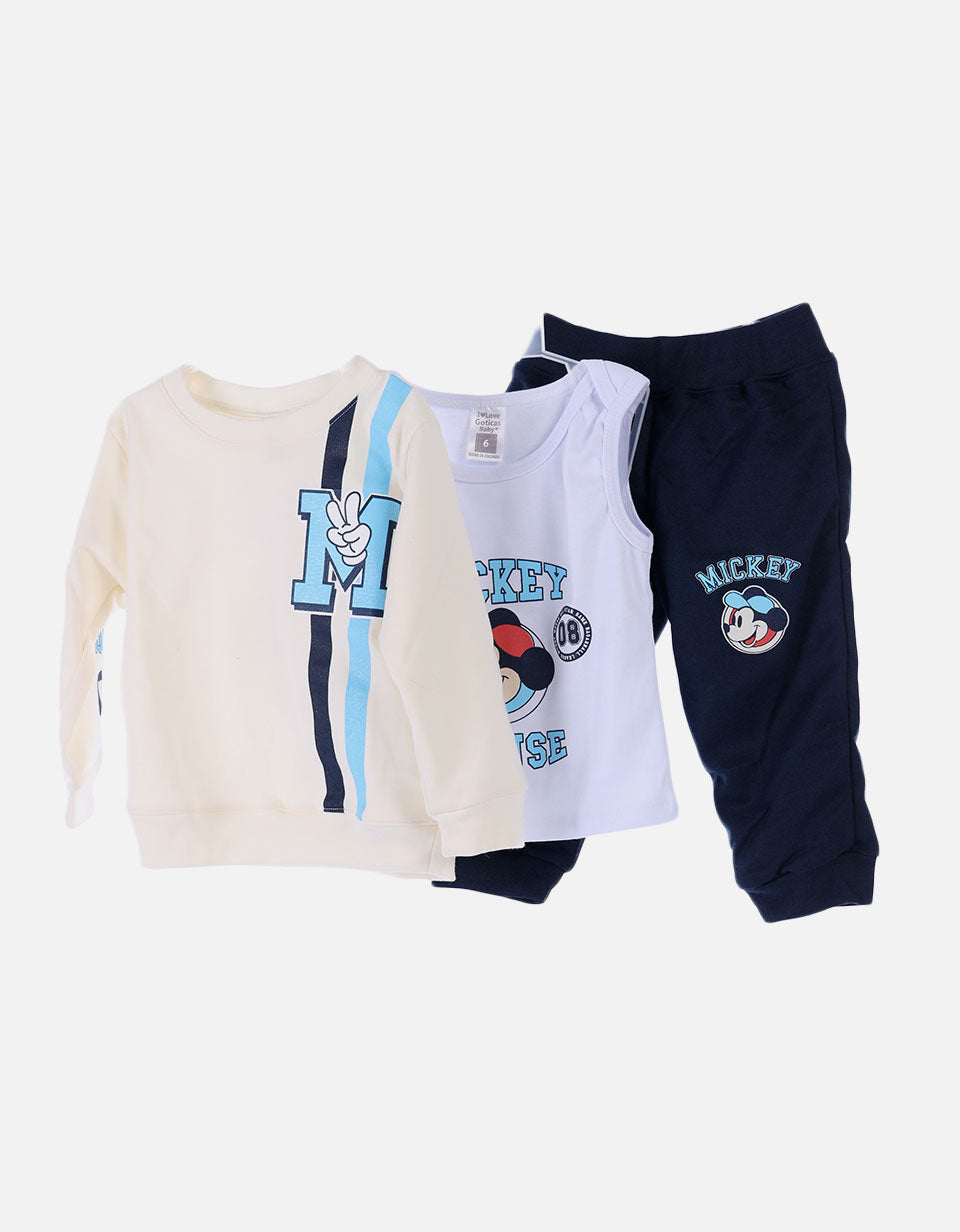 Conjunto sudadera de bebé niño