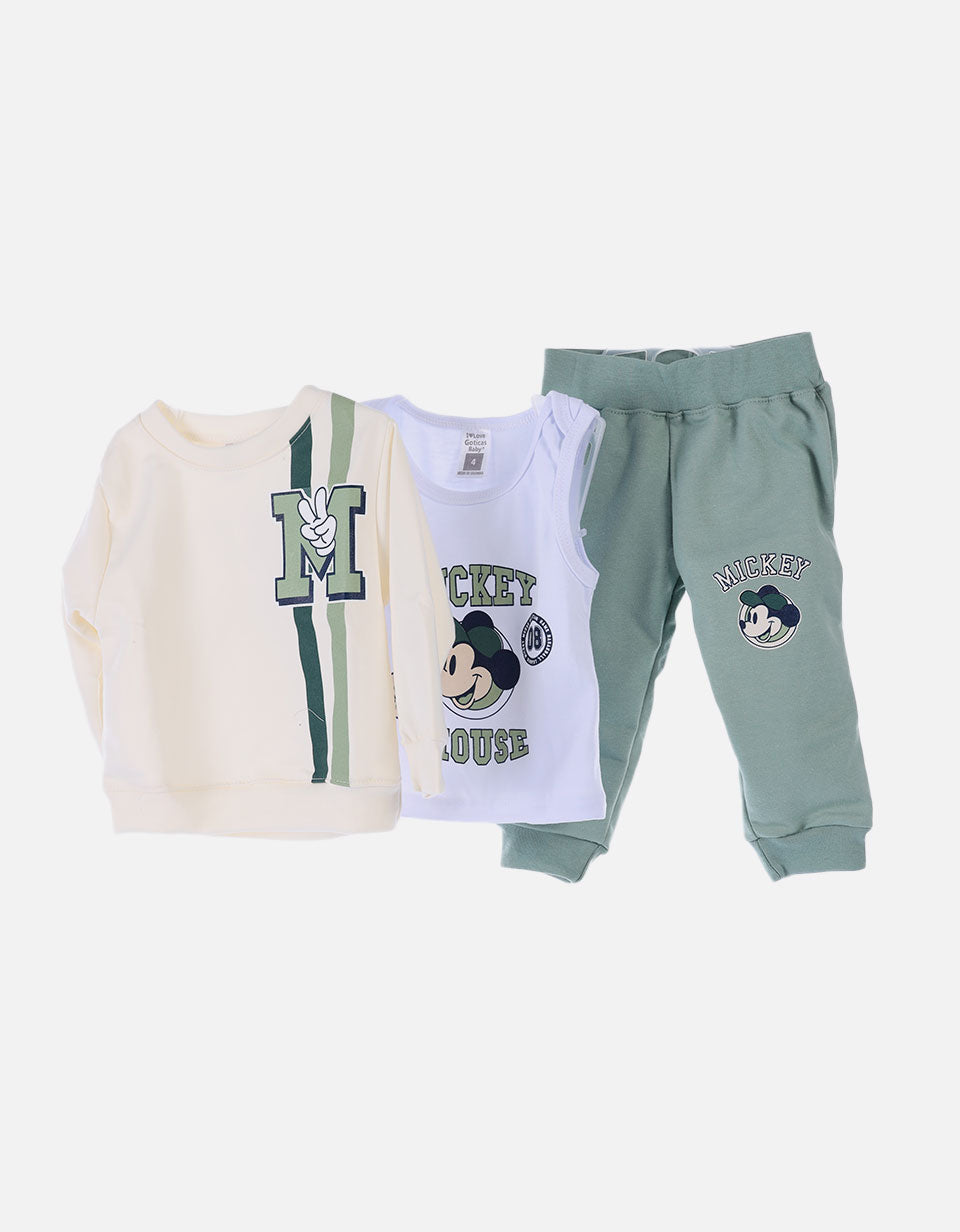 Conjunto sudadera de bebé niño