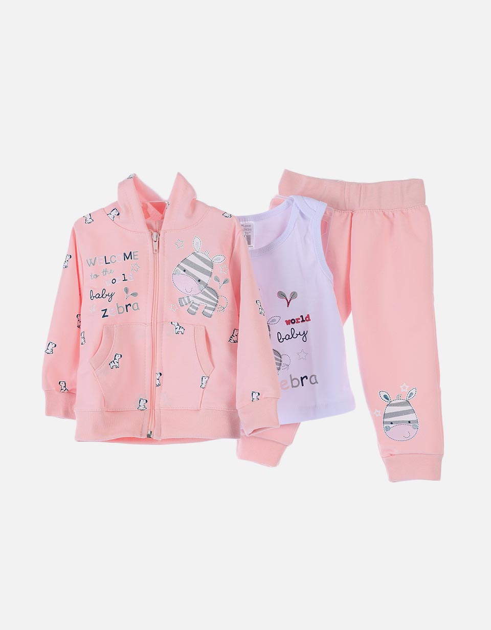 Conjunto sudadera bebé niña