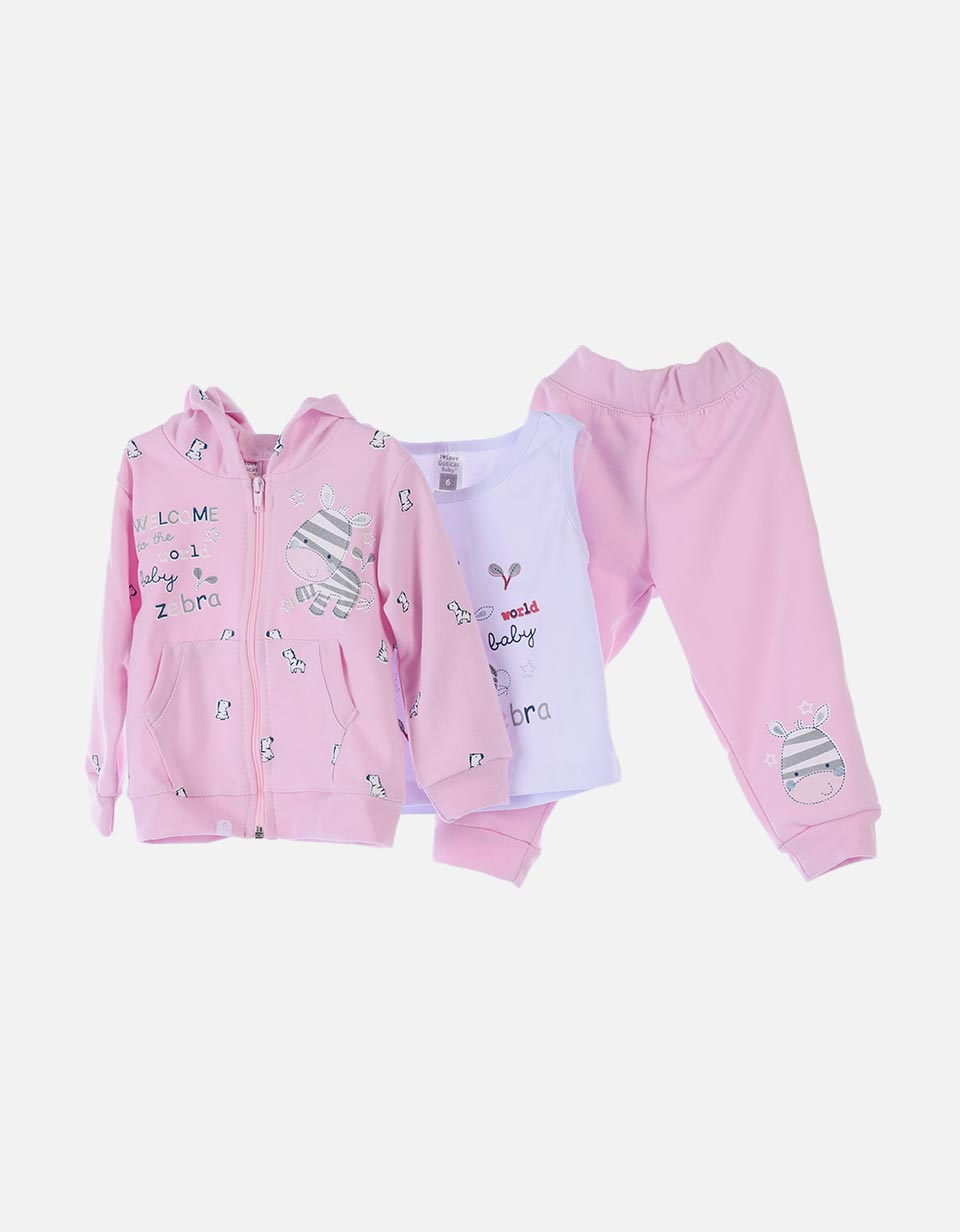 Conjunto sudadera bebé niña