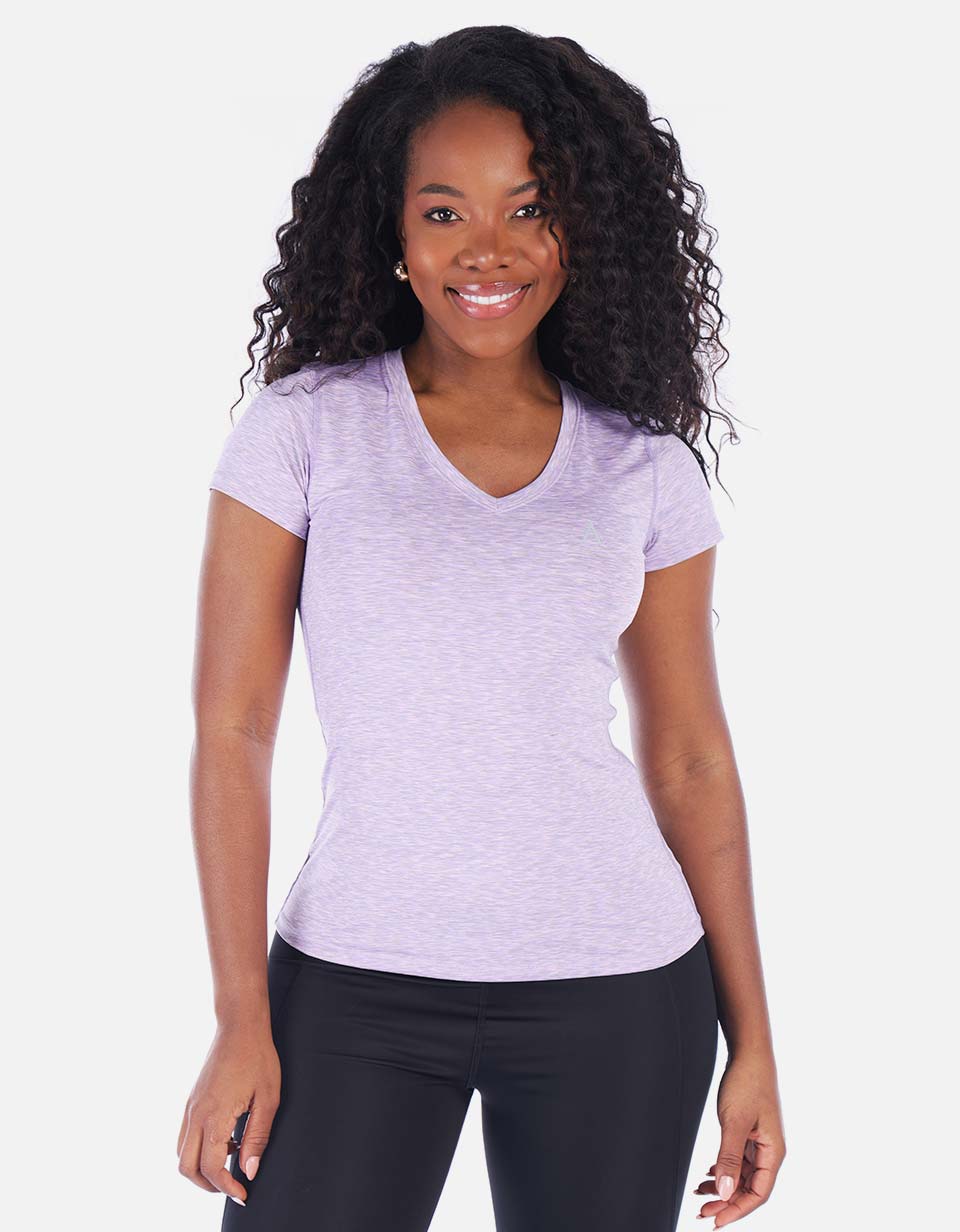 Camiseta deportiva para Mujer cuello V