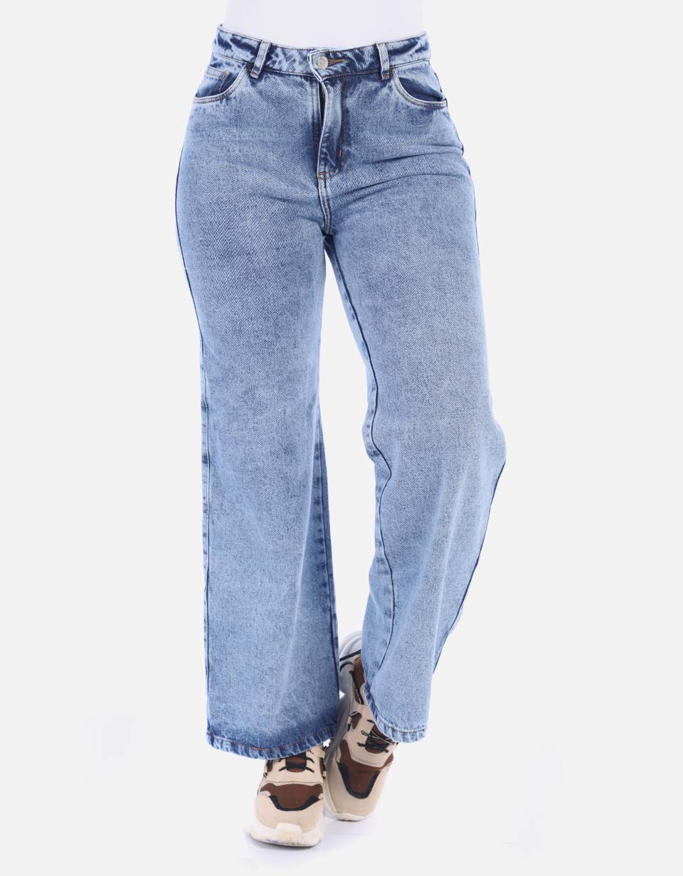 Jeans Wide Leg para Mujer