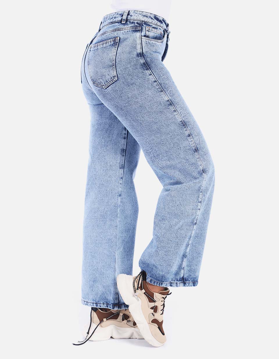 Jeans Wide Leg para Mujer