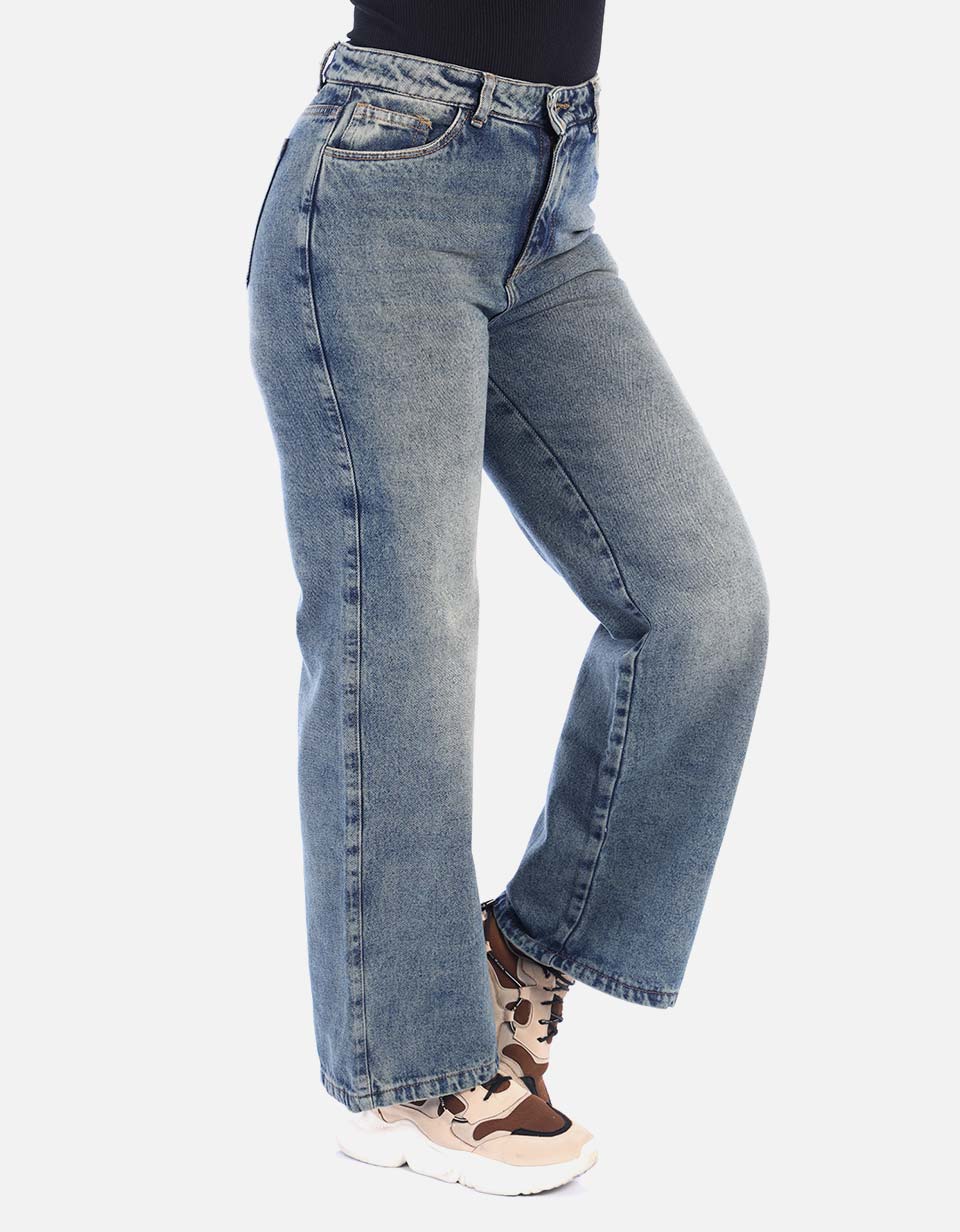 Jeans Wide Leg para Mujer